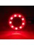 Yuvarlak Simit Tip LED Lamba 9 LED 12/24V Kırmızı Stop Lamba 3