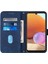 Samsung Galaxy A32 4g ile Uyumlu Tam Korumalı Yumuşak Pu Deri Kapaklı Cüzdan Telefon Kılıfı, Kart Tutuculu ve Uzun Askılı (Yurt Dışından) 5