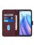 Oppo Find X5 Lite ile Uyumlu Tam Korumalı Yumuşak Pu Deri Kapaklı Cüzdan Telefon Kılıfı, Kart Tutuculu ve Uzun Askılı (Yurt Dışından) 5