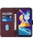 Samsung Galaxy A11/M11 ile Uyumlu Tam Korumalı Yumuşak Pu Deri Kapaklı Cüzdan Telefon Kılıfı, Kart Tutuculu ve Uzun Askılı (Yurt Dışından) 5