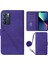 Oppo Reno 6 5g ile Uyumlu Tam Korumalı Yumuşak Pu Deri Kapaklı Cüzdan Telefon Kılıfı, Kart Tutuculu ve Uzun Askılı (Yurt Dışından) 1