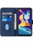 Samsung Galaxy A11/M11 ile Uyumlu Tam Korumalı Yumuşak Pu Deri Kapaklı Cüzdan Telefon Kılıfı, Kart Tutuculu ve Uzun Askılı (Yurt Dışından) 5