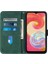 Samsung Galaxy A04E ile Uyumlu Tam Korumalı Yumuşak Pu Deri Kapaklı Cüzdan Telefon Kılıfı, Kart Tutuculu ve Uzun Askılı (Yurt Dışından) 5