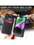 iPhone 13 Mini Cüzdan Derisi ile Uyumlu-Rfıd Engellemeli Kart Sahipleri-Tpu Kapaklı Kapak (Yurt Dışından) 3