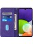 Samsung Galaxy A22 4g ile Uyumlu Tam Korumalı Yumuşak Pu Deri Kapaklı Cüzdan Telefon Kılıfı, Kart Tutuculu ve Uzun Askılı (Yurt Dışından) 5