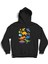 Renkli Dinozorlar, Colorful Dinosaurs, Dinozavr Kapüşonlu Sweatshirt Hoodie 1