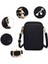 Mini Cep Telefonu Çantası Kanvas Omuz Çantası Anahtar Bozuk Para Cüzdanı Crossbody Çanta (Yurt Dışından) 5