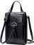 Yeni Cep Telefonu Çantası Retro Mumlu Deri Omuz Çantası Püskül Crossbody Çanta (Yurt Dışından) 1