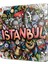 Cam Kesme Tahtası Kare Istanbul Desenli 30X30 cm 4