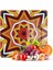Cam Kesme Tahtası Kare DV277 Mandala Desenli 30X30 cm 1