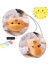 35CM Yumuşak Pamuklu Yastık Sevimli Kedi Bebek Peluş Oyuncak (Gri) (Yurt Dışından) 2