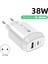 USB Şarj Cihazı Hızlı Şarj Pd 38W Hızlı Şarj Şarj Cihazı Qc3.0 Ab Tak (Yurt Dışından) 3