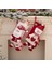 Noel Çorapları Şeker Çoraplar Noel Ev Dekorasyonu Hediye Çantaları (Yurt Dışından) 1
