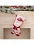 Noel Çorapları Şeker Çoraplar Noel Ev Dekorasyonu Hediye Çantaları (Yurt Dışından) 4