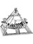 3D Metal Model Kit Viking Gemi Montaj Modeli Dıy 3D Kesim Modeli (Yurt Dışından) 1