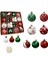44PCS Noel Topu Süsleri Kırılmaz Noel Süsleri, A (Yurt Dışından) 2