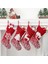 Kalın Örgü Noel Çorap Hediye Çantası Noel Baba Kardan Adam Geyik Çorap A (Yurt Dışından) 3