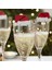 30PCS Noel Kupası Kartı Noel Baba Şapkası Şarap Cam Dekor Süsler (Yurt Dışından) 3