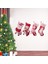 4'lü Noel Çorabı, Noel Şömine Çorabı Şeker Hediye Çantası (Yurt Dışından) 2
