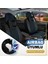 fiat Egea Hb Uyumlu Deri Oto Koltuk Kılıfı Ön/arka 5li Set Live Seri Siyah-Mavi 1
