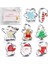 Yılbaşı Christmas Temalı Kurabiye Kalıbı Metal Kopat Set Cookie Cutters 8 Adet 1