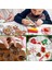 Yılbaşı Christmas Temalı Kurabiye Kalıbı Metal Kopat Set Cookie Cutters 8 Adet 5
