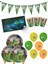 The Good Dinosaur (Iyi Bir Dinazor) Bayraklı ve Afişli 8 Kişilik Doğum Günü Parti Malzemeleri Süsleri Seti Mxst 1