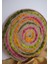 Spiral Jüt Halat Moss-Gökkuşağı 40cm 2