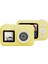 FunCam+ Dual Screen H.264 Çocuklar için Fotoğraf Makinesi FullHD 1080p 44MP 2.4” + 1.3" Çift Ekran 650mAh Sarı 1