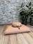 Lotus Meditasyon Minder Seti, Orange Zafu Zabuton Yoga Minderi, Ortası Düz 4