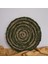 Spiral Jüt Halat Moss-Koyu Yeşil 50cm 1