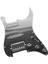 11 Delikli Gitar Yüklü Pickguard Ssh, Önceden Kablolanmış Kazıma Plakası Siyah (Yurt Dışından) 4