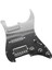 11 Delikli Gitar Yüklü Pickguard Ssh, Önceden Kablolanmış Kazıma Plakası Siyah (Yurt Dışından) 5