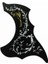 1 Adet 40 41 Inç Solak Halk Gitar Pickguards Accs Seti Siyah (Yurt Dışından) 3