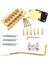 6 Strings Elektro Gitar Tremolo Köprü Dıy Luthier Aracı Altın (Yurt Dışından) 3