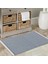 Serenityspace Kaymaz Taban, Yıkanabilir, Katlanabilir, Nefes Alabilir, Homesteadart Rugs, Pamuk Dokuma Dekoratif Mavi Kilim 1