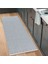 Serenityspace Kaymaz Taban, Yıkanabilir, Katlanabilir, Nefes Alabilir, Homesteadart Rugs, Pamuk Dokuma Dekoratif Mavi Kilim 1