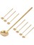 8pcs 6.7 Inç Kahve Kaşıkları, Karıştırma Kaşıkları, Çay Kaşıkları Uzun Saplı, Altın Çay Kaşıkları, Altın Kaşıklar, Buzlu Çay Kaşıkları (Yurt Dışından) 3