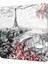 Cam Kesme Tahtası Kare Love Paris Desenli 30X30 cm 4