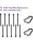 (10 Paket) Dikkat Çekici 2 Stylus Kalem Yedek Uçları/uçları Için Işaretleyici Kalem Uçları/uçları Yumuşak (Siyah) (Yurt Dışından) 3