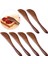 10 Paket Ahşap Tereyağı Bıçağı, 6 Inç Baharat Bıçakları Ahşap Süper Kullanışlı Mutfak Eşyaları Jöle Serpme Makinesi (Yurt Dışından) 2