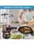 Yavaş Pişirici Gömlekleri, 3'ü 1 Arada Silikon Yavaş Pişirici Bölücü Fit 6qt Oval ve Yuvarlak Tencere Bölücü (Gri) (Yurt Dışından) 3