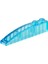 Slope Yapı Çatı Taşı Parçalı Setler Eğimli 6x1- Açık Mavi 1