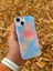 Apple iPhone 15 Plus Kılıf Summer Time Kış Kreasyonu Simli Yıldızlı Işıltı Ombre Renk Geçişli Hologram 1