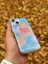 Apple iPhone 15 Plus Kılıf Summer Time Kış Kreasyonu Simli Yıldızlı Işıltı Ombre Renk Geçişli Hologram 5