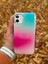 Apple iPhone 11 Kılıf Summer Time Kış Kreasyonu Simli Yıldızlı Işıltı Ombre Renk Geçişli Hologram 4