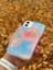 Apple iPhone 11 Kılıf Summer Time Kış Kreasyonu Simli Yıldızlı Işıltı Ombre Renk Geçişli Hologram 4