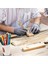 100 Parça Dübel Çubukları Ahşap Dübel Çubuk Craft Wood1/8,3/16,1/4,5/16,3/8x6 Inç Çubukları Crafting Dıy Düğün Şerit Değnek (Yurt Dışından) 3