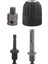 0.8-10MM Hassas Anahtarsız Matkap Mandreni Dönüştürücü 3/8 INÇ-24UNF Konu Hızlı Değişim Adaptörü ile Sds-Plus Hex Shank Soket (Yurt Dışından) 3