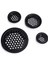 Yuvarlak Havalandırma Izgarası Dolabı Havalandırma Deliği Izgarası 35MM 30 Parça Siyah Banyo Dolabı Dolap Ayakkabı Dolabı (Yurt Dışından) 3